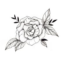 Mój projekt z kursu: Wprowadzenie do tatuowania. Traditional illustration, Tattoo Design, and Botanical Illustration project by Paulina Katarzyna Mol - 02.01.2022