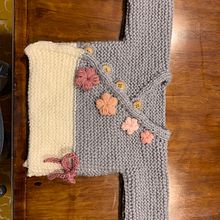 Mi Proyecto del curso: Tejido de punto para prendas infantiles. Fashion Design, Fiber Arts, DIY, Knitting, and Textile Design project by lili_262000 - 02.17.2022