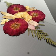 Meu projeto do curso: Técnicas básicas para prensar flores e plantas. Un progetto di Artigianato, Belle arti, Collage, DIY e Design floreale e vegetale di carlaspmarques - 26.01.2022