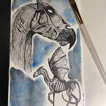 Testrálio. Un progetto di Sketchbook di Luana Cristina dos Santos Honorato - 17.02.2022