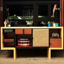 Aparador Maria Rosa . Un projet de Design , et Fabrication de mobilier de Jucá Mobília - 17.02.2022