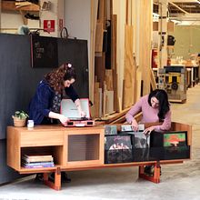 Rack Caju Ein Projekt aus dem Bereich Möbeldesign und - bau von Jucá Mobília - 18.02.2022