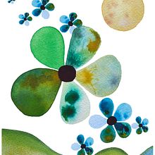 Mi Proyecto del curso: Acuarela floral: conecta con la naturaleza. Projekt z dziedziny Trad, c, jna ilustracja,  Malarstwo, Malowanie akwarelą, R i sunek botaniczn użytkownika Mónica - 03.02.2022
