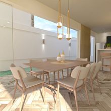 Mi Proyecto del curso: Render de interiores con SketchUp y V-Ray Next. Architecture, Interior Architecture, Digital Architecture, and ArchVIZ project by Lorainne Vergara - 02.17.2022
