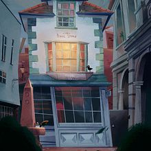 Mi Proyecto del curso: Ilustración digital cinematográfica con Photoshop. Projekt z dziedziny Trad, c, jna ilustracja, Ilustracja c, frowa i Concept art użytkownika Elisa - 18.02.2022