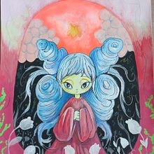 Mi Proyecto del curso: Ilustración artística: dibuja tu imaginario "LUNA". Traditional illustration, Painting, Creativit, Pencil Drawing, and Drawing project by Victor Lozada Aguilar - 02.18.2022