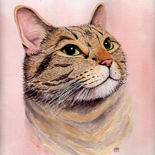 Charly. Traditional illustration, Fine Arts, and Watercolor Painting project by Maria Moss - 02.18.2022