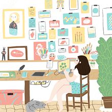Workspace. Un projet de Illustration traditionnelle de Núria Ventura - 18.02.2022