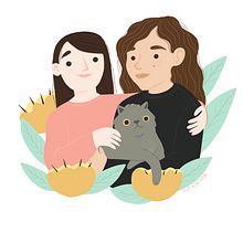 Día de la visibilidad lésbica . % Núria Ventura tarafından hazırlanan Geleneksel illüstras, on, Dijital İllüstras, Ve on projesi - 02.18.2022