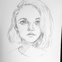 My project in Portrait Sketchbooking: Explore the Human Face course. Sketching, Drawing, Portrait Drawing, Artistic Drawing, and Sketchbook project by Margarita Christoforidou - 02.18.2022