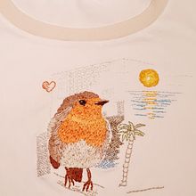 Mein Kursprojekt: Kleidungsstücke von Hand besticken: Entwirf eine Collage. Un progetto di Ricamo, Upc, cling e Textile Design di doris_pac - 18.02.2022