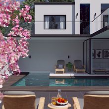 Curso semana del render con Robson Jacobsen. Un proyecto de Arquitectura, Diseño de espacios e Ilustración tradicional de michelle palma negrete - 02.02.2022
