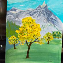 My project in Painting Nature with Acrylic: From Sketchbook to Canvas course. Traditional illustration, Painting, Acr, lic Painting, and Sketchbook project by nareerassa - 02.17.2022