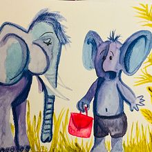 Mon projet du cours : Techniques de dessin pour vaincre le syndrome de la page blanche. Projekt z dziedziny Design, Trad, c, jna ilustracja, Projektowanie postaci, Kreat, wność,  R, sunek i Malowanie akwarelą użytkownika Marie-Justine Roy - 19.02.2022