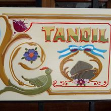 Mi Proyecto del curso: Fileteado porteño: ilustración y ornamentación de carteles. Un projet de Lettering, Conception d'affiches , et Lettering manuel de Sil En Colores - 19.02.2022