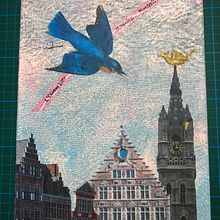 My project in Creative Collage: Telling Stories in Layers course. Traditional illustration, Collage, Paper Craft, Digital Illustration, Stor, telling, Digital Design, Communication, Narrative, and Editorial Illustration project by Catrien Moortgat - 02.19.2022