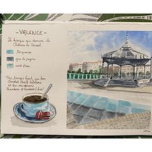 Mon projet du cours : Carnet de voyage à l’aquarelle. Un progetto di Illustrazione tradizionale, Pittura ad acquerello, Illustrazione architettonica e Sketchbook di julinote - 19.02.2022