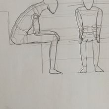 Il mio progetto del corso: Disegno anatomico per principianti. Fine Arts, Sketching, Pencil Drawing, Drawing, Realistic Drawing, and Figure Drawing project by Teo Manco - 02.20.2022