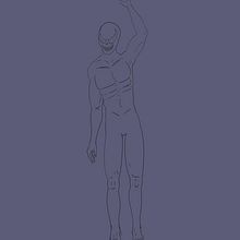 Mi Proyecto del curso: Dibujo anatómico para principiantes. Un projet de Beaux Arts, Esquisse , Dessin au cra, on, Dessin, Dessin réaliste , et Dessin anatomique de francisco javier muñoz santos - 18.02.2022