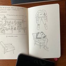 Mijn project van de cursus: De kunst van sketching: tover je schetsen om tot kunst . Ilustrație tradițională, Desen în creion, Desen și Caiet de schițe de marniamsterdam - 02.20.2022