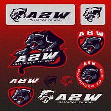 A2W Esports. Br, ing & Identit project by Moi "Angry" Alxes - 02.20.2022