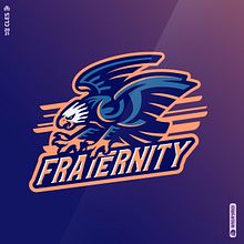 Fraternity Esports. Graphic Design, Traditional illustration, Br, ing & Identit project by Moi "Angry" Alxes - 02.20.2022