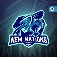 New Nations Gaming. Graphic Design, and Vector Illustration project by Moi "Angry" Alxes - 02.20.2022