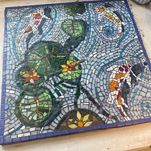 My project in Introduction to Mosaic Artwork course. Arts, Crafts, Furniture Design, Making, Decoration, Ceramics, and DIY project by antonburger - 02.20.2022