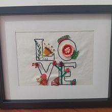 Mi Proyecto del curso: Técnicas avanzadas de bordado: puntadas y composiciones con volumen. Embroider, and Textile Design project by Alexandra Martinez - 02.16.2022