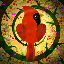 My project in Playful Animal Illustration with Photoshop course. Projekt z dziedziny Trad, c, jna ilustracja, Ilustracja c i frowa użytkownika ryecrowendesign - 21.02.2022