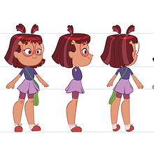 Meu projeto do curso: Design de personagens para animação com Photoshop Ein Projekt aus dem Bereich Animation, Design von Figuren und Animation von Figuren von Fernanda Lima - 20.02.2022