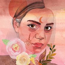 My project in Illustrated Portrait in Watercolor course. Traditional illustration, Fine Arts, Painting, Drawing, Watercolor Painting, Portrait Drawing, and Artistic Drawing project by Dee Jones - 02.21.2022