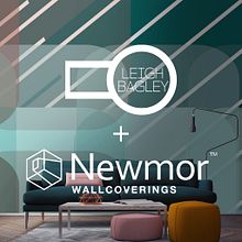 Newmor Wallcovering Collaboration . Desain, Dan Desain Tekstil proyek oleh Leigh Bagley - 02.21.2022