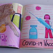Perte del diario. Een project van  Schetsen,  Creativiteit,  Tekening y Sketchbook van samara_croci - 21.02.2022