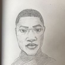 My project in Portrait Sketchbooking: Explore the Human Face course. Sketching, Drawing, Portrait Drawing, Artistic Drawing, and Sketchbook project by correioprarita - 02.21.2022