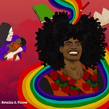 Ilustração para a matéria "Novos Futuros, Outros Passados: Coeducação Racial e Intergeracional Entre os de Casa". Un proyecto de Ilustración tradicional, Diseño e Ilustración digital de Natalia de Souza Flores - 16.01.2022