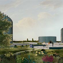 Mi Proyecto del curso: Técnicas de Matte Painting para ArchViz. Un proyecto de Retoque fotográfico, Fotografía digital, Arquitectura digital, Visualización arquitectónica, Fotomontaje y Matte Painting de Carlos Silvan Ocaña - 21.02.2022