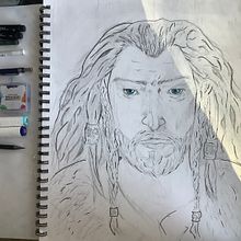 King under the Mountain. Un proyecto de Ilustración tradicional y Sketchbook de Maddy Jaeger - 21.02.2022