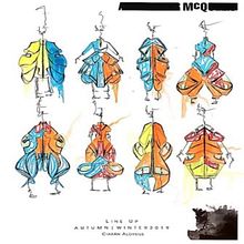 The Trends Project | MCQ. Design, Traditional illustration, Costume Design, Collage, Pattern Design, Sketching, Creativit, Pencil Drawing, Drawing, Fashion Design, Fashion Photograph, Watercolor Painting, Stor, board, Sewing, Embroider, and Artistic Drawing project by Ciaran Aloysius Murray - 09.28.2018