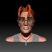 Atlantis: Milo Thatch. 3D, Character Design, 3D Modeling, 3D Character Design, and 3D Design project by pablocastro96 - 02.19.2022
