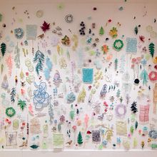 Sample Wall. Arts, Crafts, Fine Arts, Sketching, Drawing, Embroider, Sewing, and Fiber Arts project by Amanda McCavour - 02.17.2022