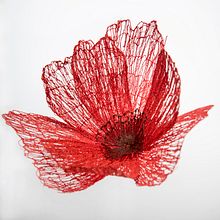 Poppies. Embroider, Fiber Arts, Film, Video, and TV project by Amanda McCavour - 02.20.2022