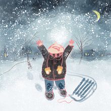Christmas challenge . Traditional illustration project by Ekaterina Bat Khen - 02.22.2022