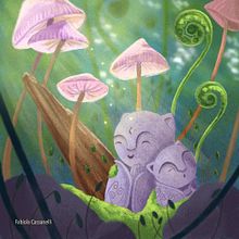 Meu projeto do curso: Cenas atmosféricas no Procreate: pinte com cores e luzes  Ein Projekt aus dem Bereich Traditionelle Illustration und Digitale Illustration von Fabíola Cassanelli - 22.02.2022