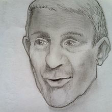 Portrait Sketching from Photograph. Sketching, Pencil Drawing, Drawing, Portrait Drawing, Artistic Drawing, and Sketchbook project by Donna - 02.22.2022
