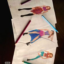 Mi Proyecto del curso: Ilustración de bocetos de moda. Un proyecto de Ilustración tradicional, Bocetado, Diseño de moda, Dibujo digital e Ilustración de moda					 de hailen_morales - 22.02.2022