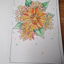 Mijn project van de cursus: Het botanische sketchbook: een meditatieve benadering. Projekt z dziedziny Trad, c, jna ilustracja, Sketching,  R, sunek, Malowanie akwarelą, R, sunek botaniczn i Sketchbook użytkownika Nicolette van Eenige - 22.02.2022