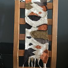 My project in Contemporary Tapestry Weaving course. Artesanato, Interiores, Tecido, Tecelagem, e Design têxtil projeto de gargoule - 22.02.2022