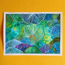 Mi Proyecto del curso: Técnicas modernas de acuarela. Traditional illustration, Fine Arts, Painting, and Watercolor Painting project by Lina Vanessa Rueda Osorio - 11.18.2021