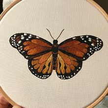 Monarch butterfly. Artesanato, e Bordado projeto de kristin_stanley_1 - 22.02.2022